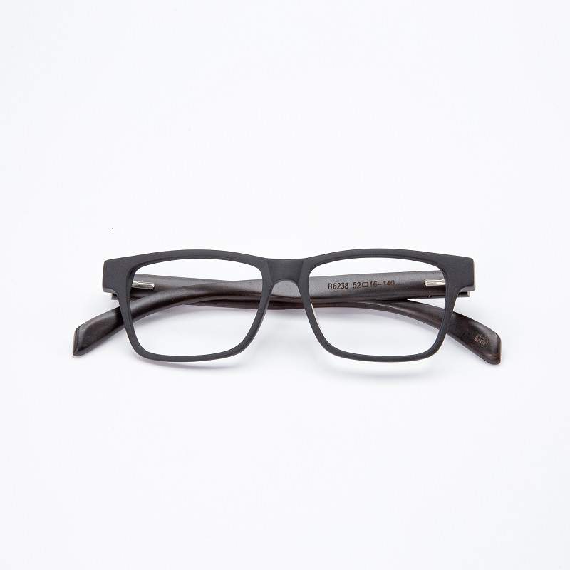 rectangle wood eyeglasses 3094
