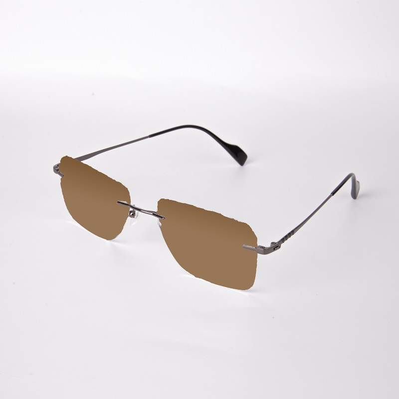 rechteckige Tr 90/Sonnenbrille zum Aufstecken S4022